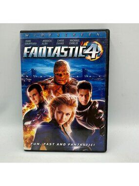 Fantastic Four DVD 2005 PG-13 Jessica Alba Chris Evans Michael Chiklis Marvel